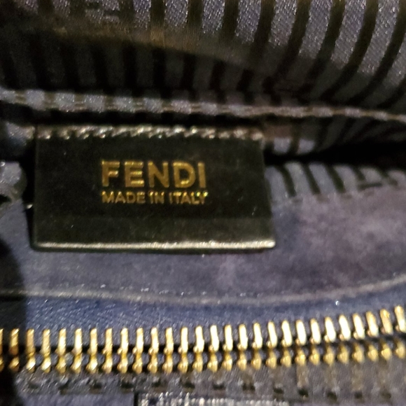 FENDI 2jours MD Vitello Blue 💙💙 - Picture 5 of 16